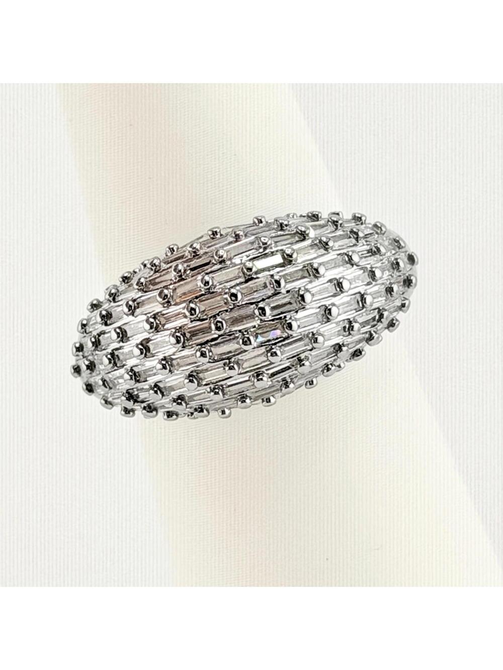 Bomb Party April 2026 Ring Sz 9 "Luxe Luminosity" Hematite RG77990